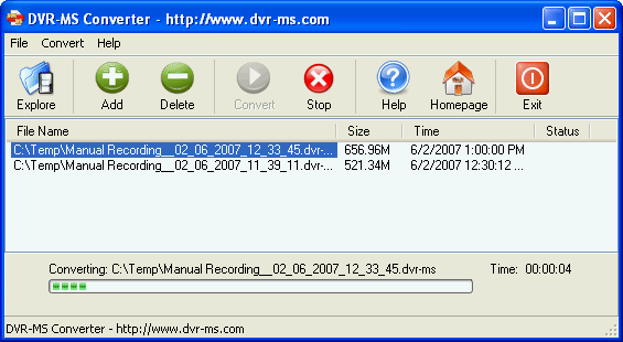 Rex file converter